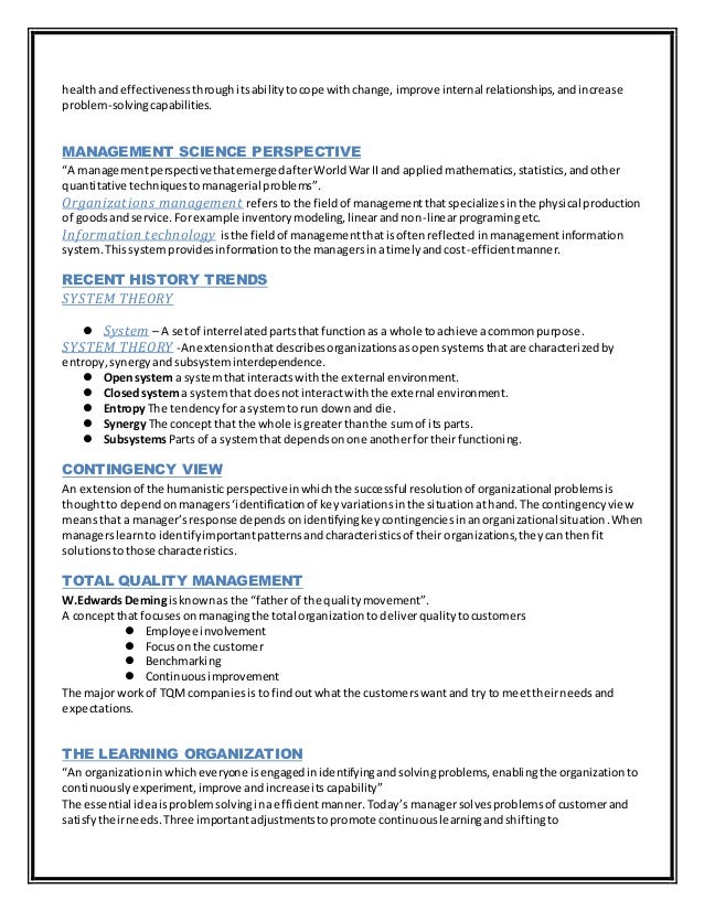 conclusion of evolution of management thought evolution of management ppt
